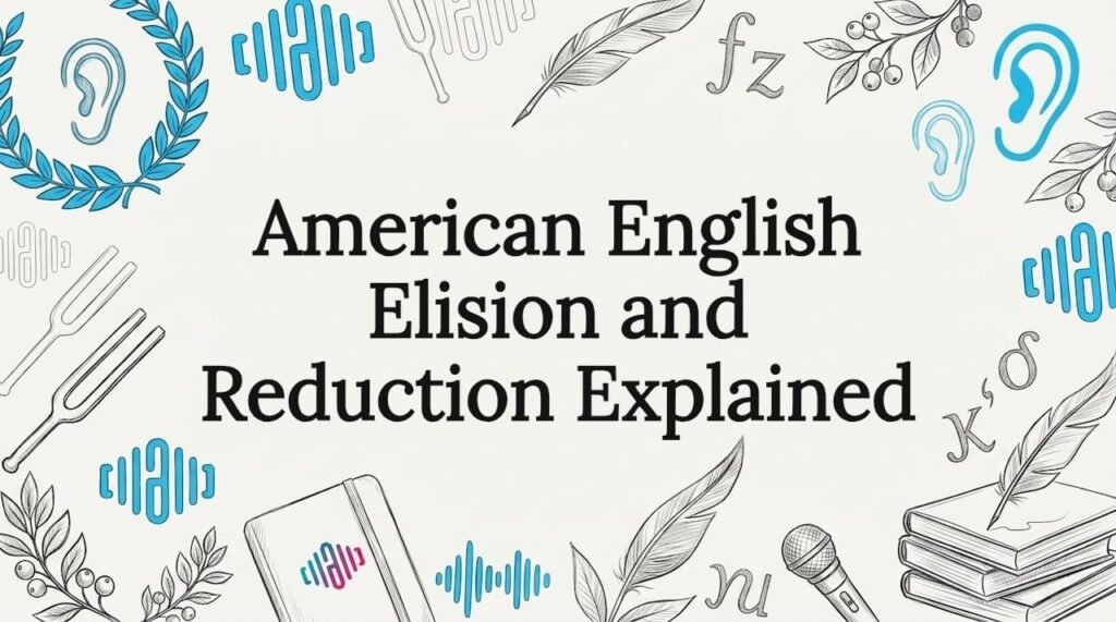 Decorative title card illustration for speech patterns