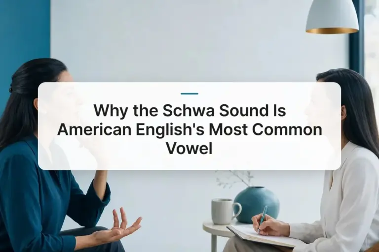 Why the Schwa Sound Is American English’s Most Common Vowel | MyAccentWay