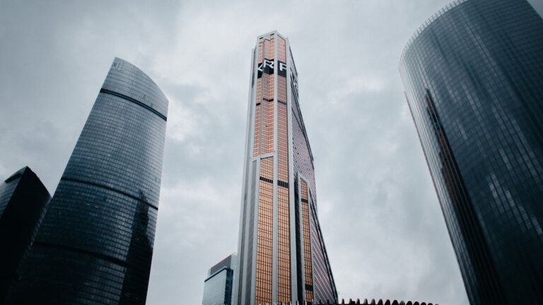 Moscow City skyline